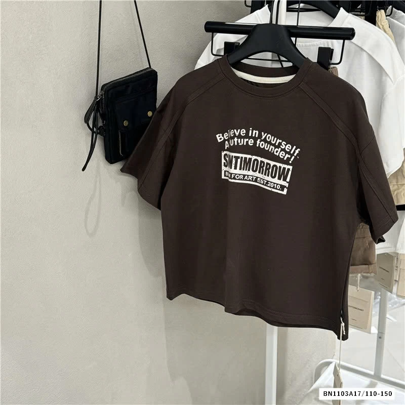 ÁO THUN CỔ TRÒN IN CHỮ SZ ĐẠI