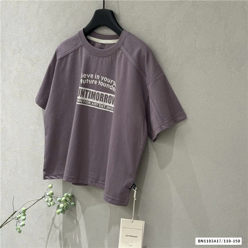 ÁO THUN CỔ TRÒN IN CHỮ SZ ĐẠI