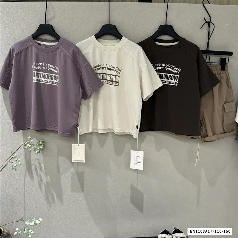 ÁO THUN CỔ TRÒN IN CHỮ SZ ĐẠI