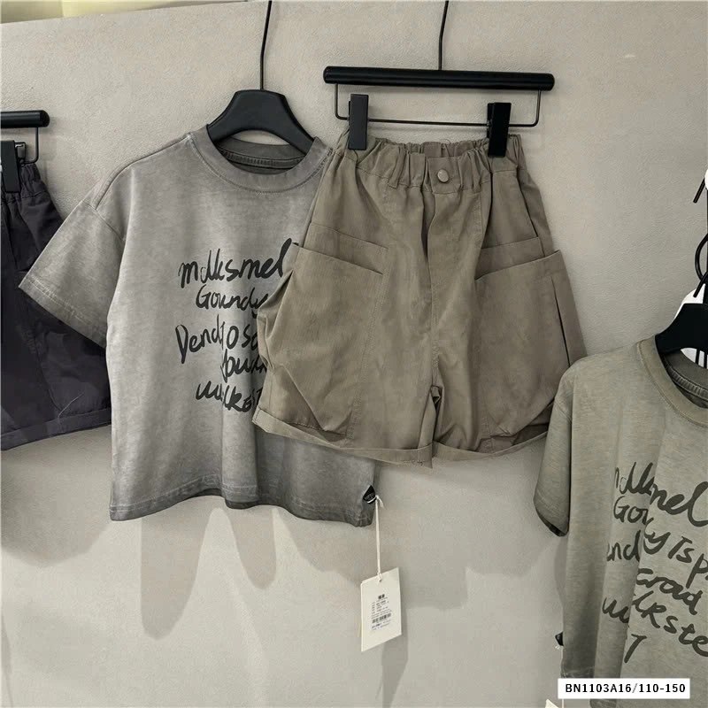 ÁO THUN LOANG IN CHỮ SZ ĐẠI