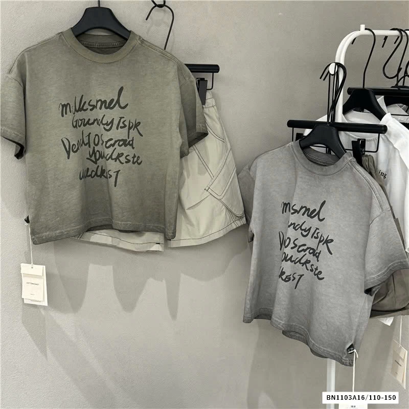 ÁO THUN LOANG IN CHỮ SZ ĐẠI