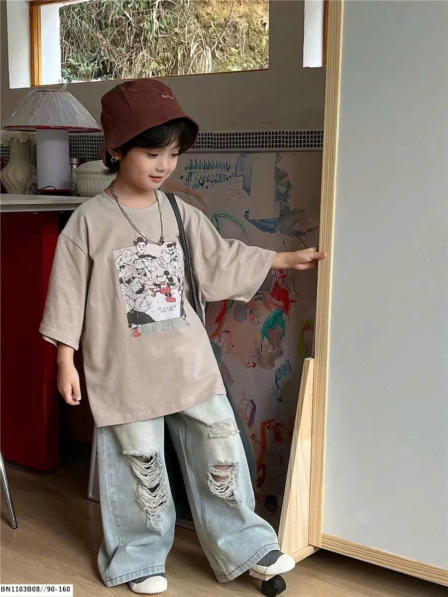 BST QUẦN JEAN BÉ TRAI SIZE ĐẠI