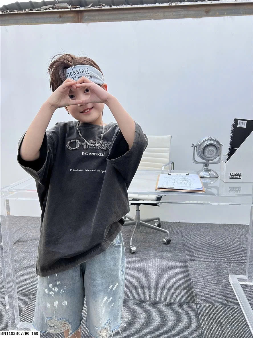 ÁO THUN IN CHỮ CHERRY SNIDOL