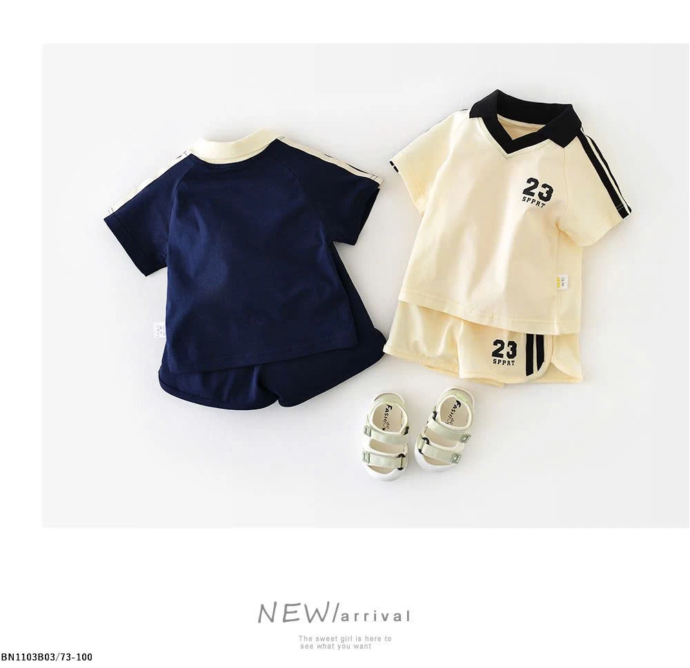 BỘ COTTON SỐ 23 SIZE NHÍ