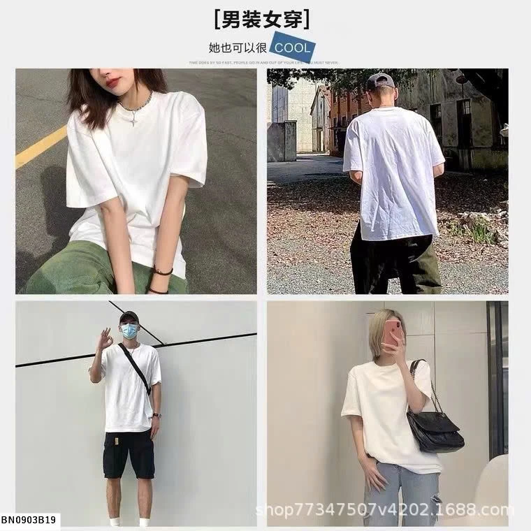 ÁO THUN TRƠN NAM NỮ