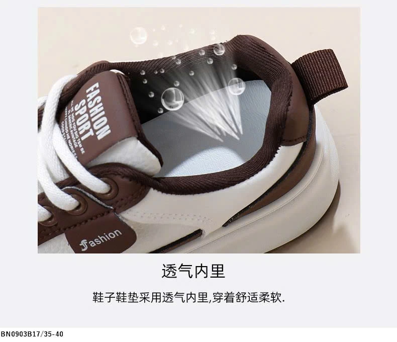 GIÀY THỂ THAO NỮ ĐỘN ĐẾ