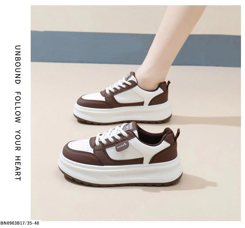 GIÀY THỂ THAO NỮ ĐỘN ĐẾ