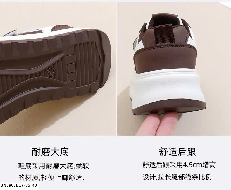 GIÀY THỂ THAO NỮ ĐỘN ĐẾ