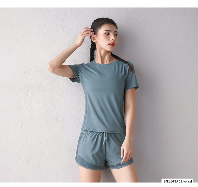 SÉT TẬP GYM NGẮN TAY 3 CHI TIẾT