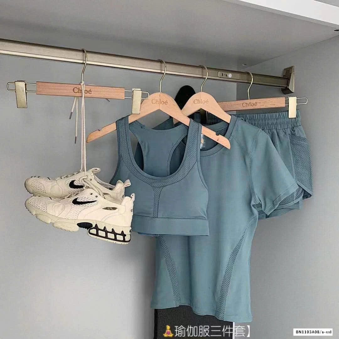 SÉT TẬP GYM NGẮN TAY 3 CHI TIẾT