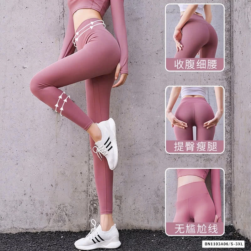 QUẦN TẬP GYM/YOGA TRƠN MÀU