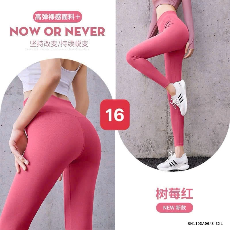 QUẦN TẬP GYM/YOGA TRƠN MÀU