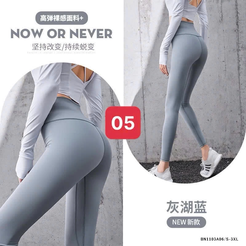 QUẦN TẬP GYM/YOGA TRƠN MÀU