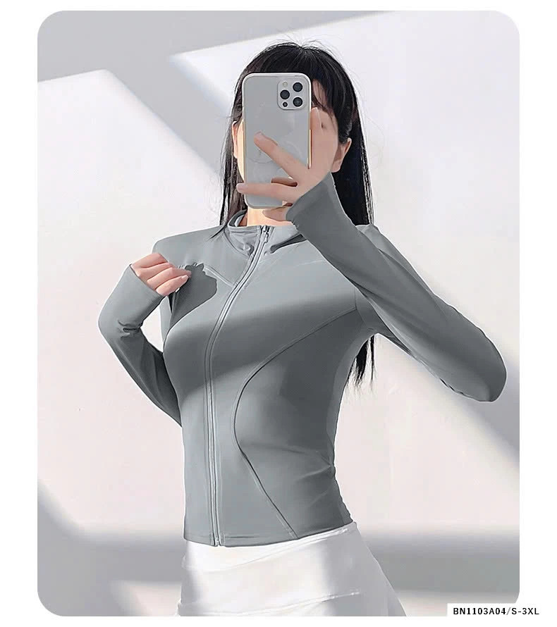 KHOÁC TẬP DÀI TAY