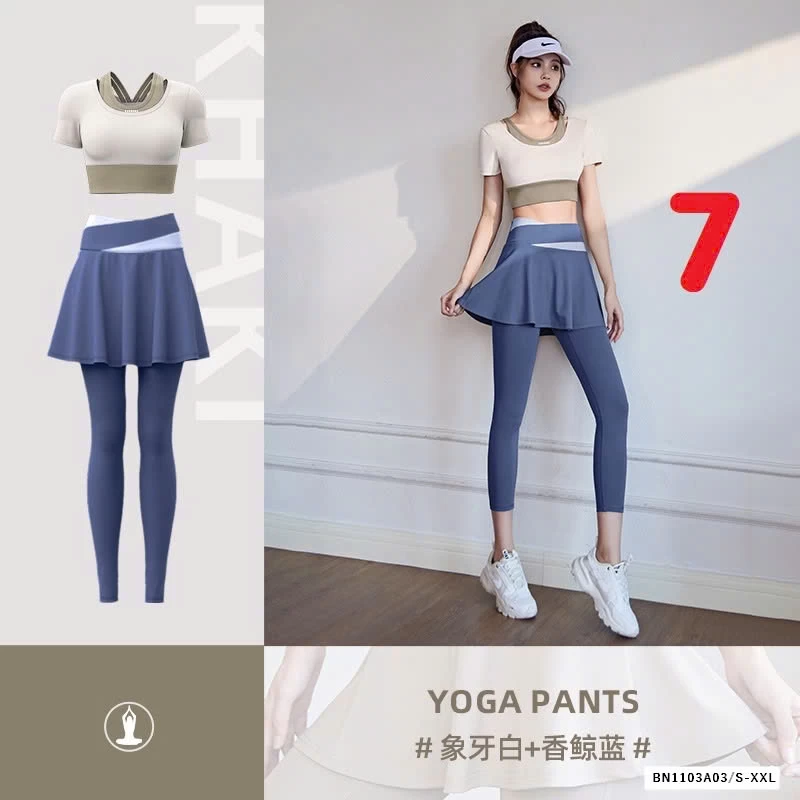 BỘ TẬP GYM/YOGA QUẦN VÁY