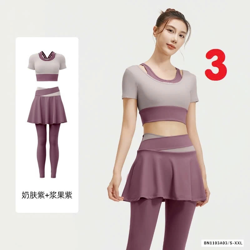 BỘ TẬP GYM/YOGA QUẦN VÁY