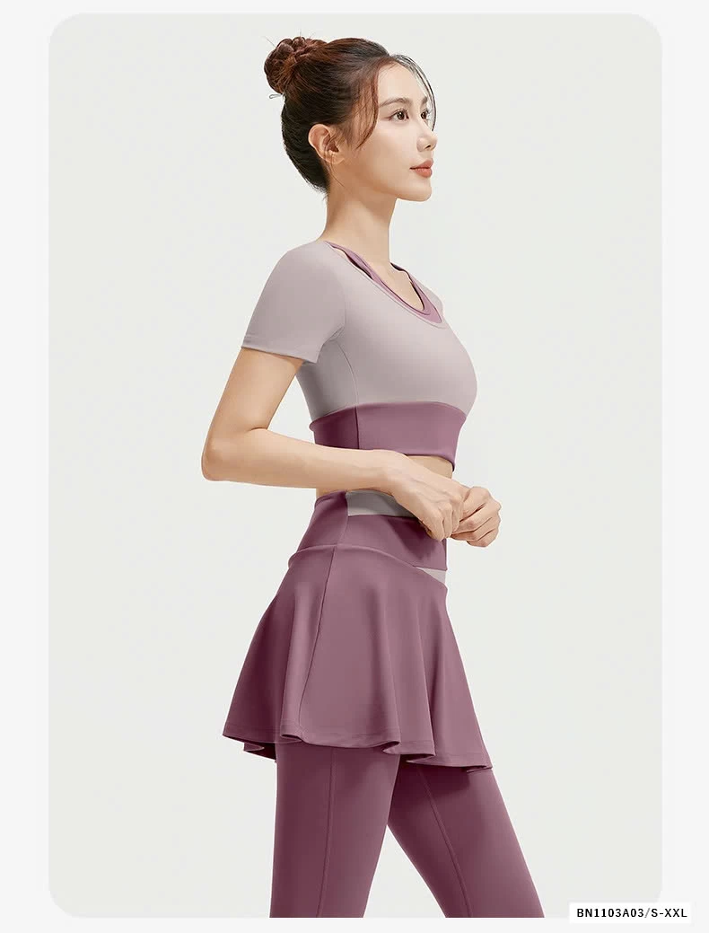 BỘ TẬP GYM/YOGA QUẦN VÁY