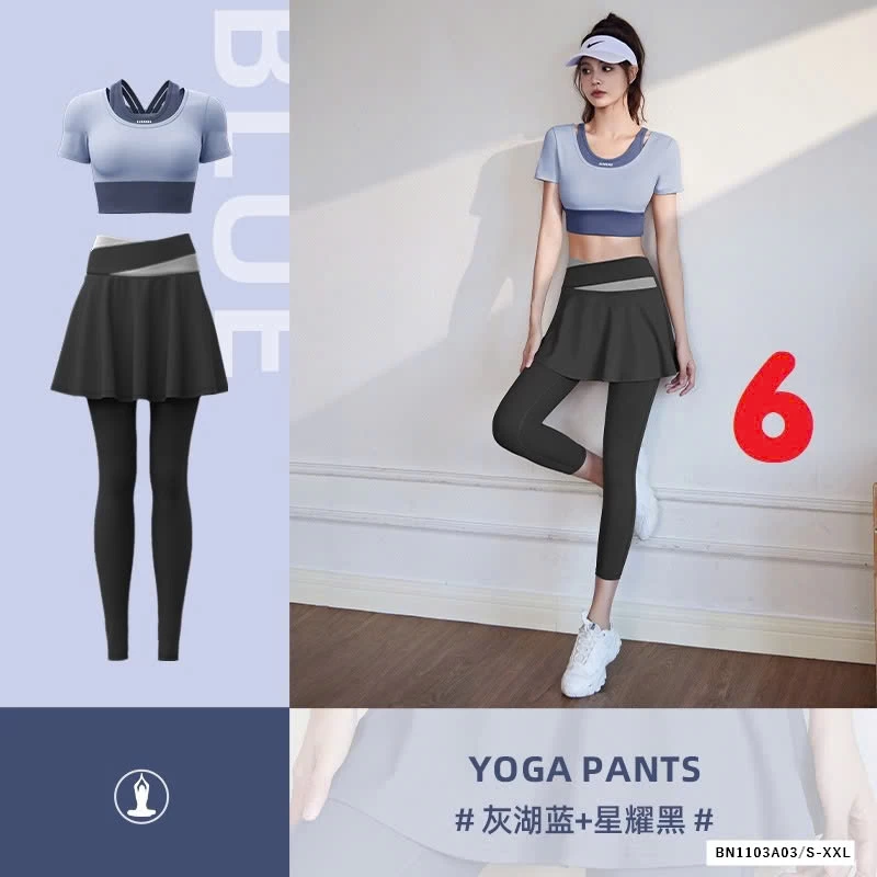 BỘ TẬP GYM/YOGA QUẦN VÁY