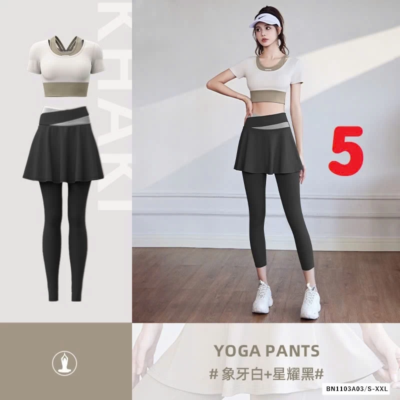 BỘ TẬP GYM/YOGA QUẦN VÁY