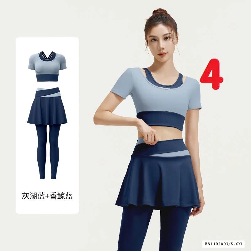 BỘ TẬP GYM/YOGA QUẦN VÁY