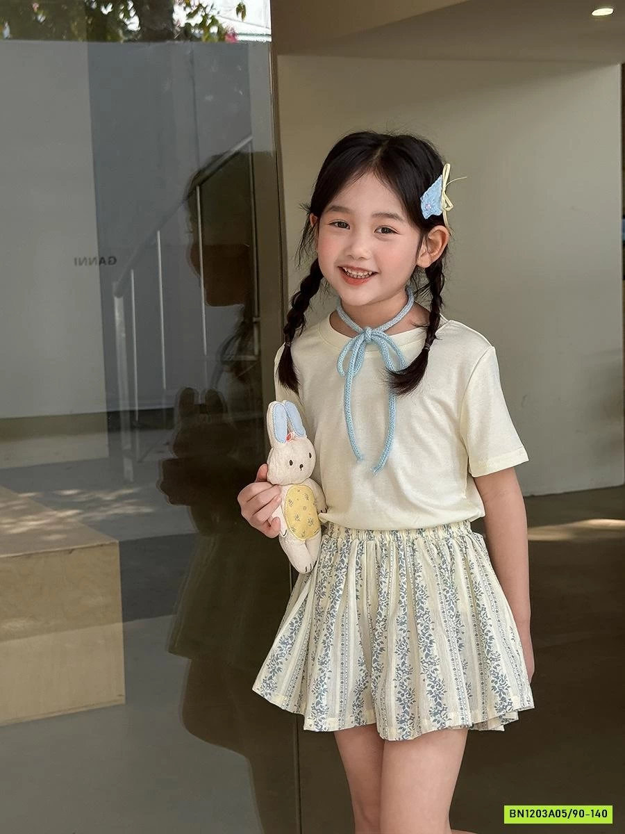 QUẦN VÁY HOA NHÍ MẪU MỚI