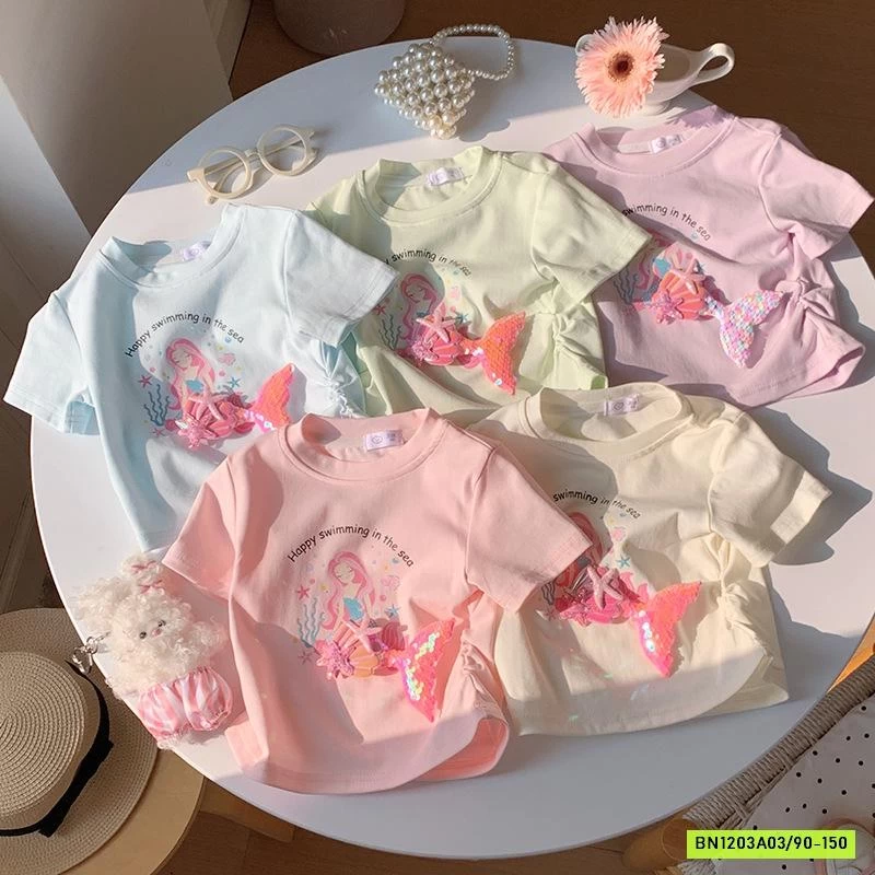 ÁO THUN RÚT EO NÀNG TIÊN CÁ