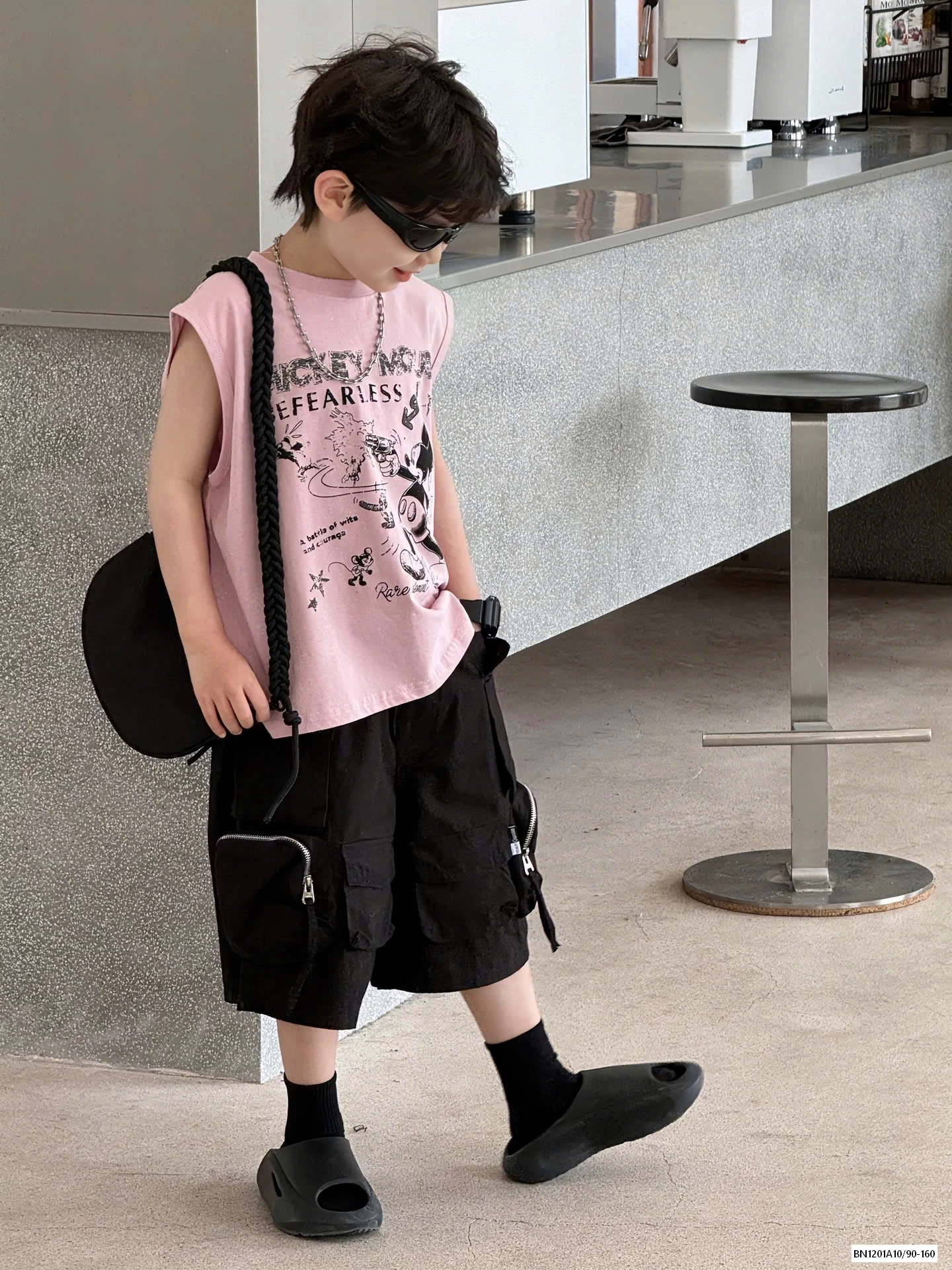 TANKTOP CHỮ MIX SHORT TAIRU