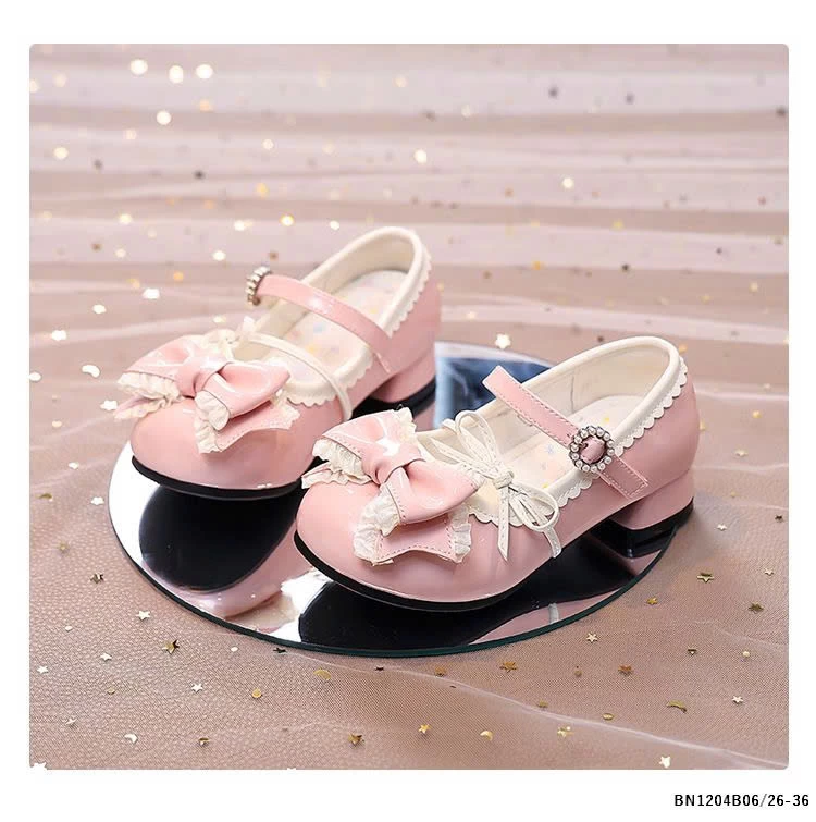 GIÀY BÚP BÊ NƠ CHO BÉ GÁI