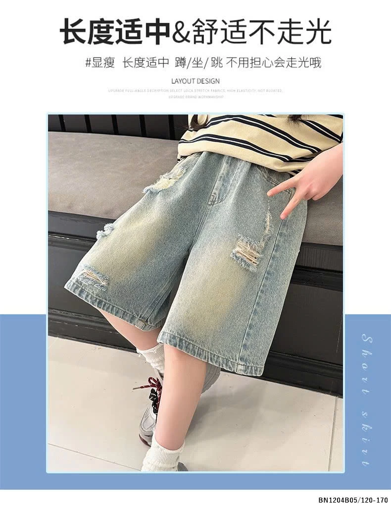 QUẦN SHORT JEAN SIZE ĐẠI JUZITIGE