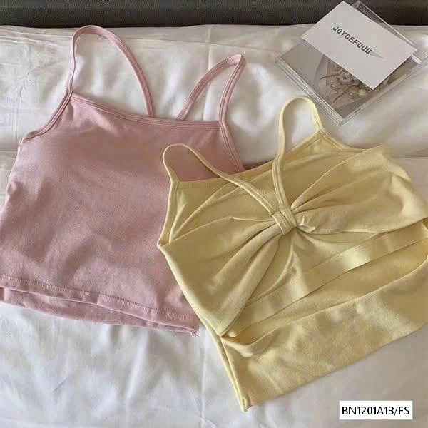 ÁO 2 DÂY KÈM BRA HỞ LƯNG