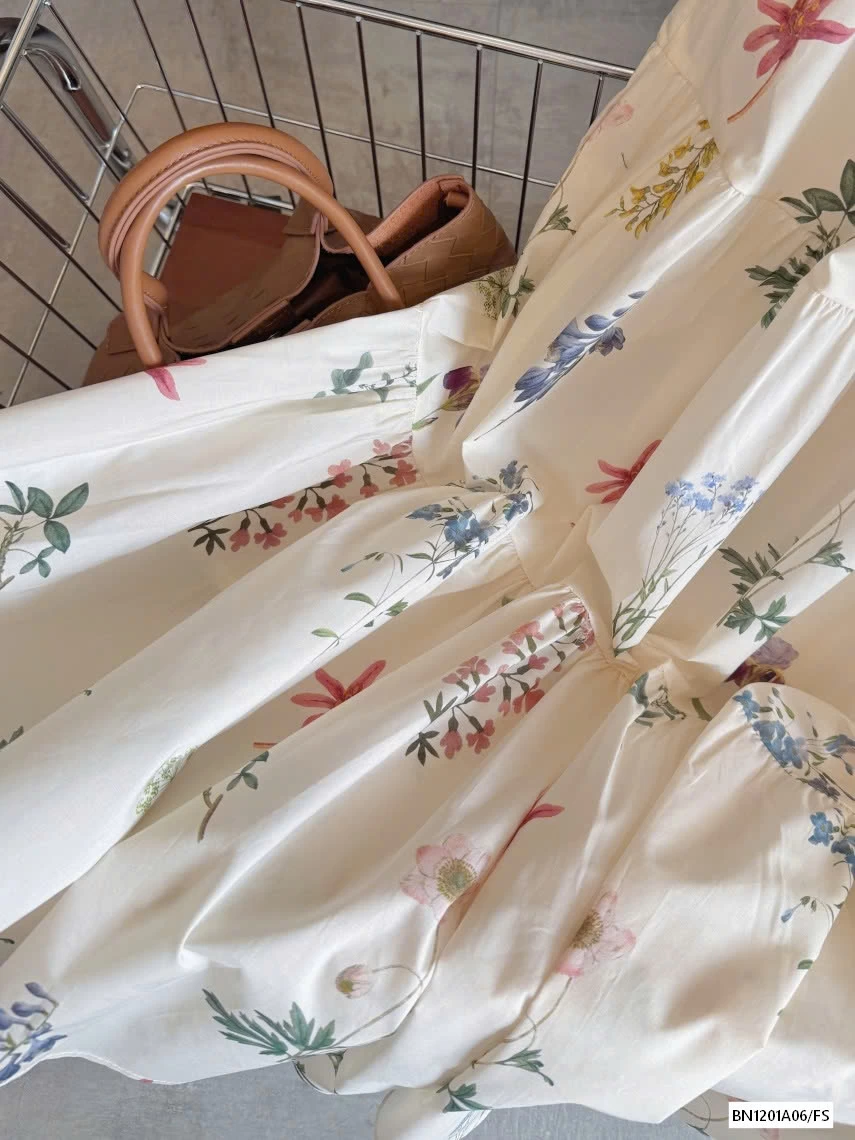 CARDIGAN MIX CV HOA DÁNG DÀI