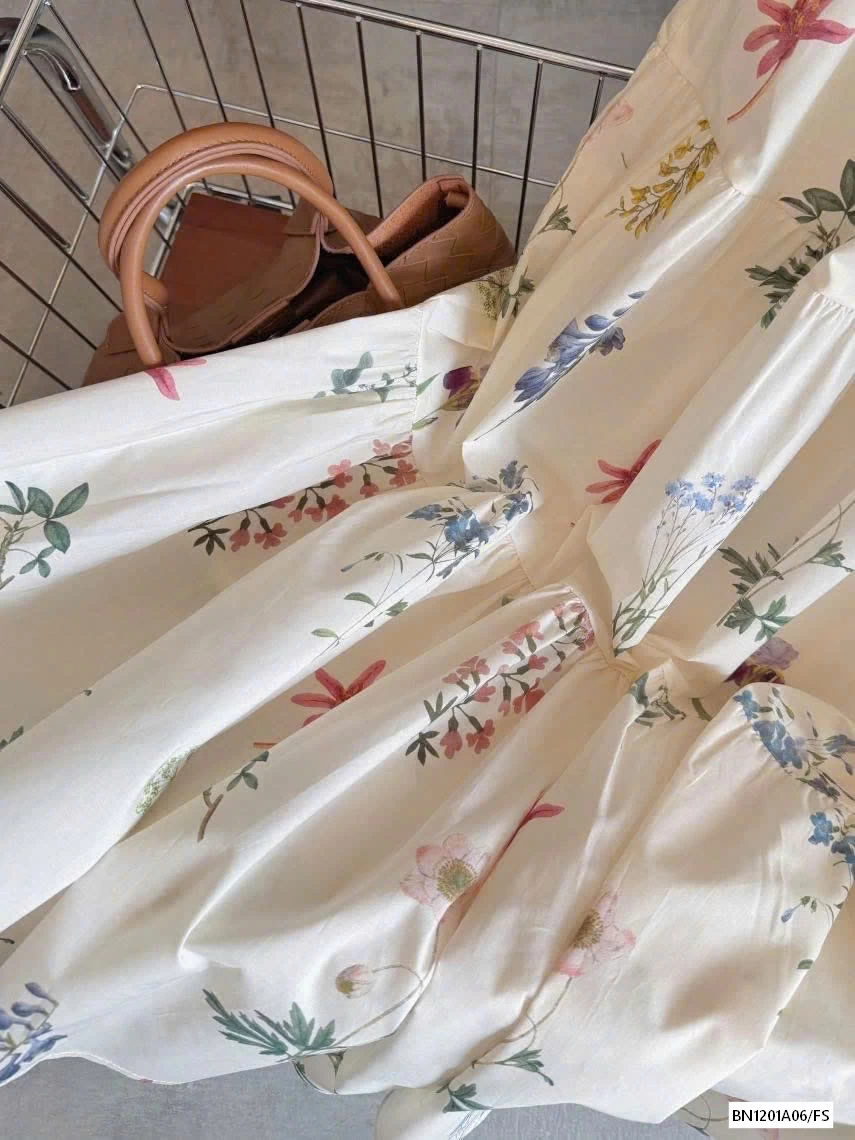 CARDIGAN MIX CV HOA DÁNG DÀI