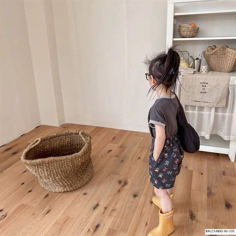 QUẦN SHORT IN GẤU