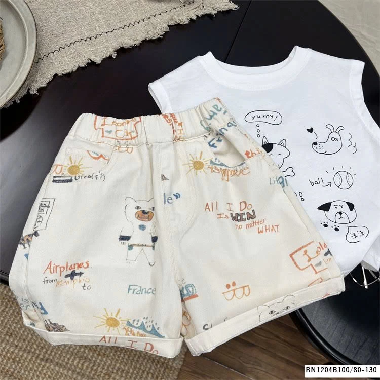 QUẦN SHORT HOẠT HÌNH