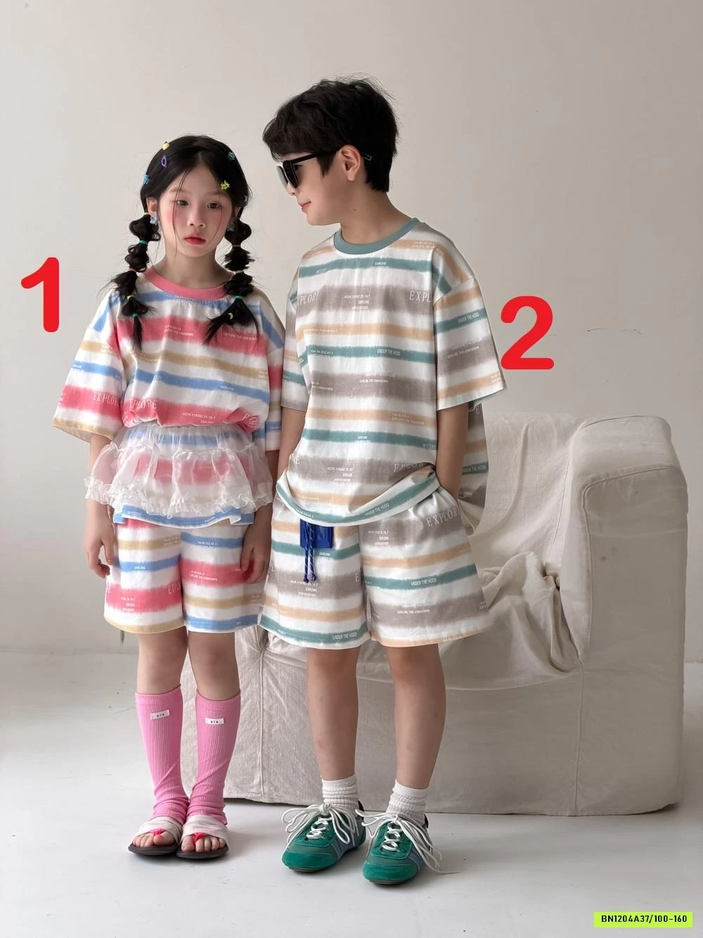 COUPLE KẺ PHỐI MÀU KUMAI