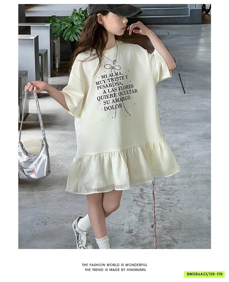 ĐẦM KEM ĐUÔI CÁ PHỐI VOAN