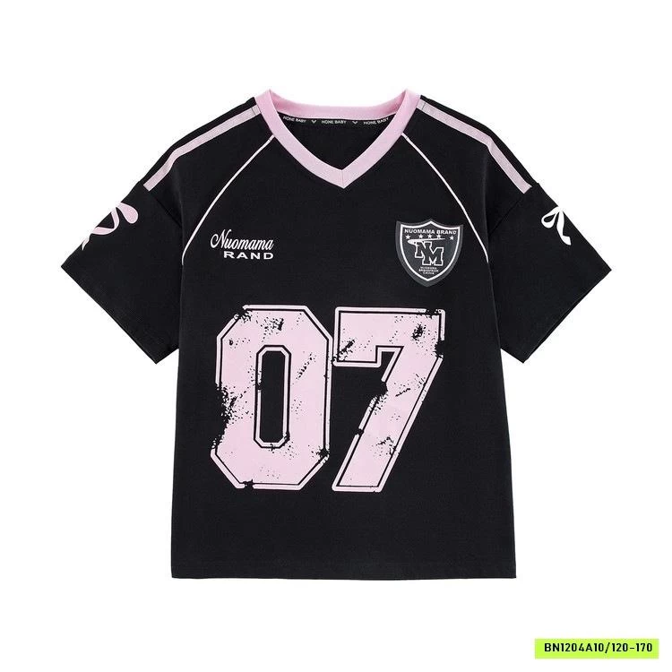 ÁO THỂ THAO 07 MIX SHORT HỒNG