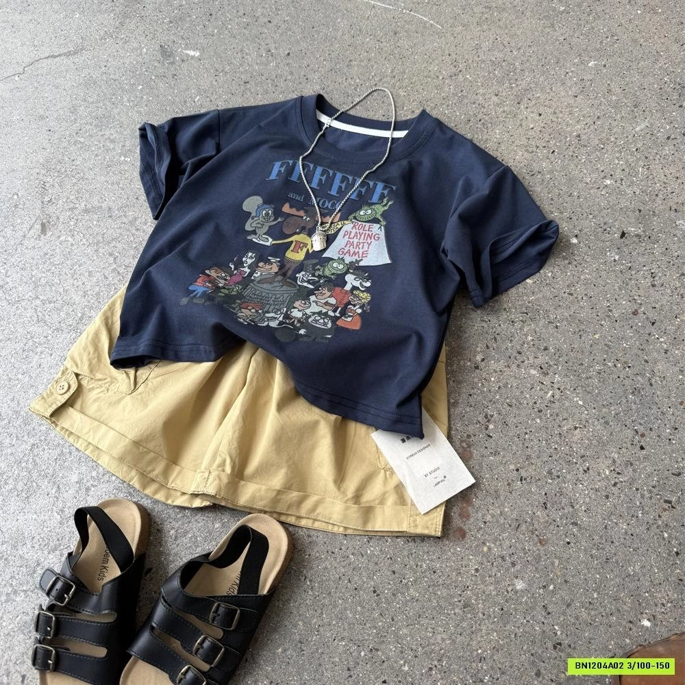 ÁO THUN IN HÌNH NGỘ NGHĨNH