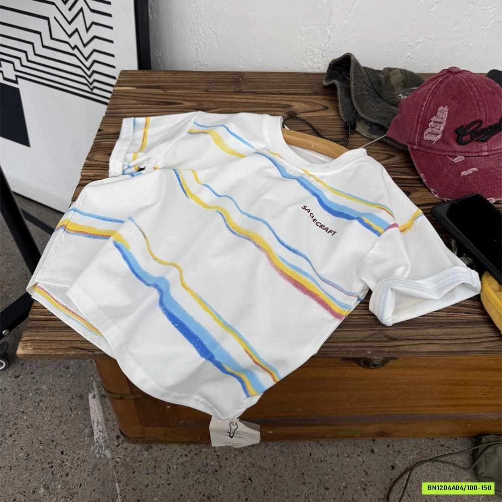 ÁO THUN KẺ SẮC MÀU