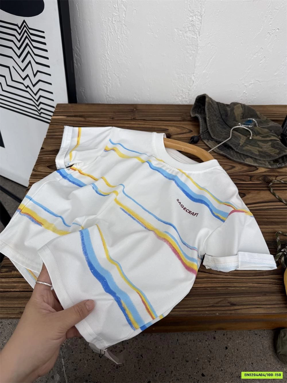 ÁO THUN KẺ SẮC MÀU