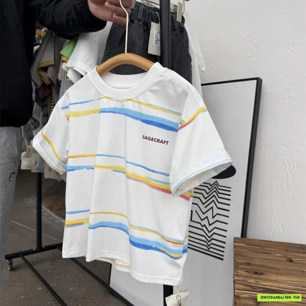 ÁO THUN KẺ SẮC MÀU