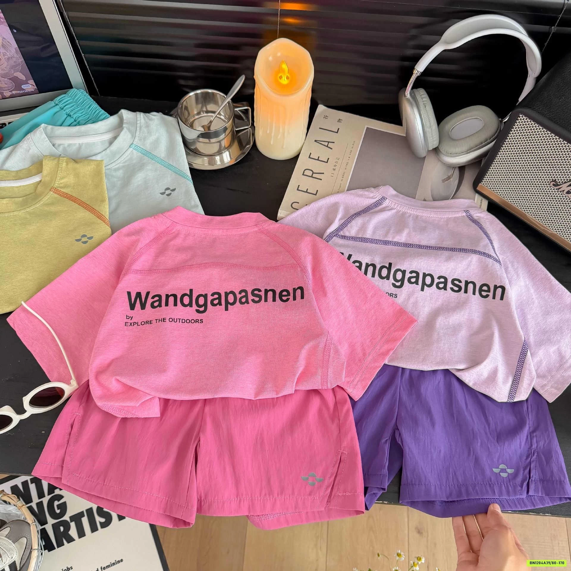 BỘ TRƠN MÀU QUẦN GIÓ