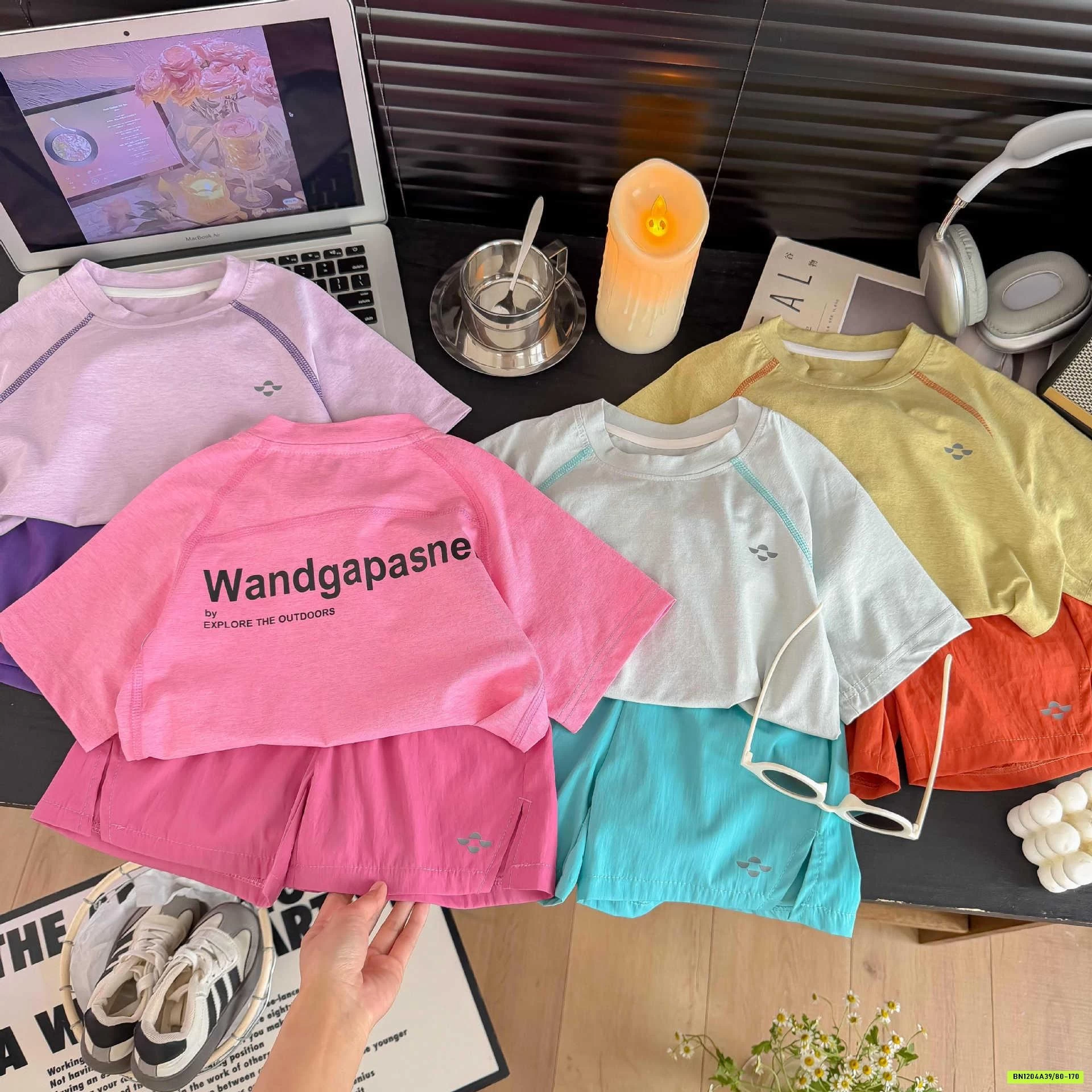 BỘ TRƠN MÀU QUẦN GIÓ