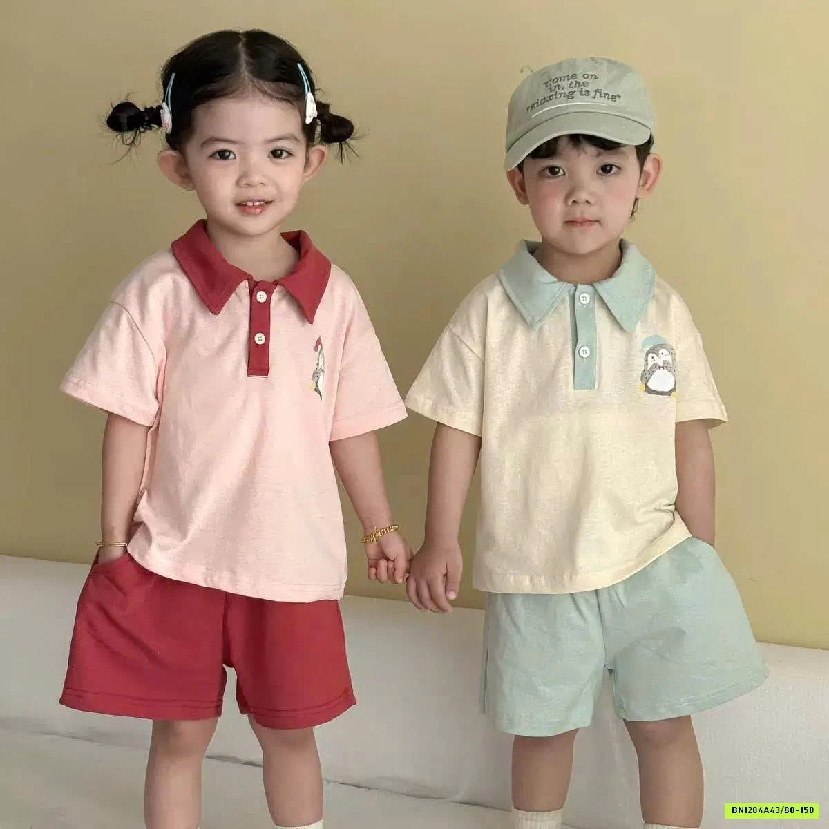 BỘ CỘC POLO PHỐI MÀU