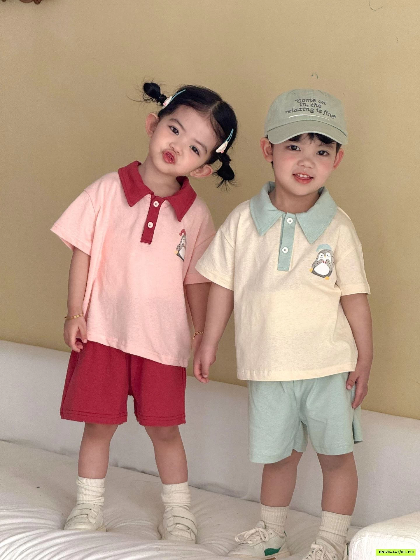 BỘ CỘC POLO PHỐI MÀU