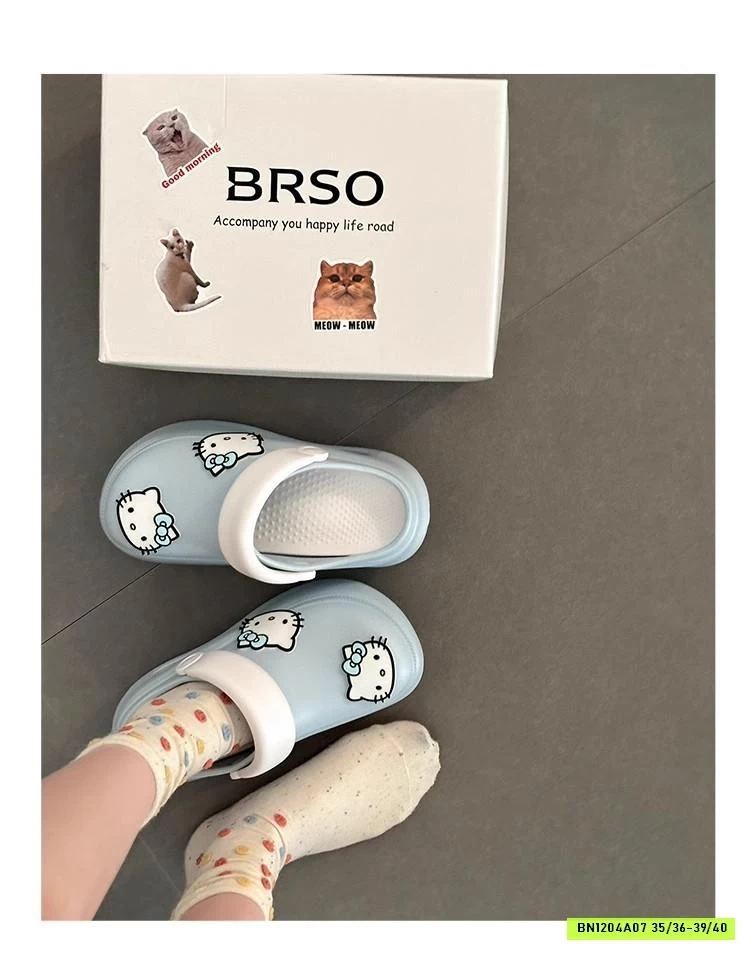 SỤC CROCS ĐẾ CAO KITTY