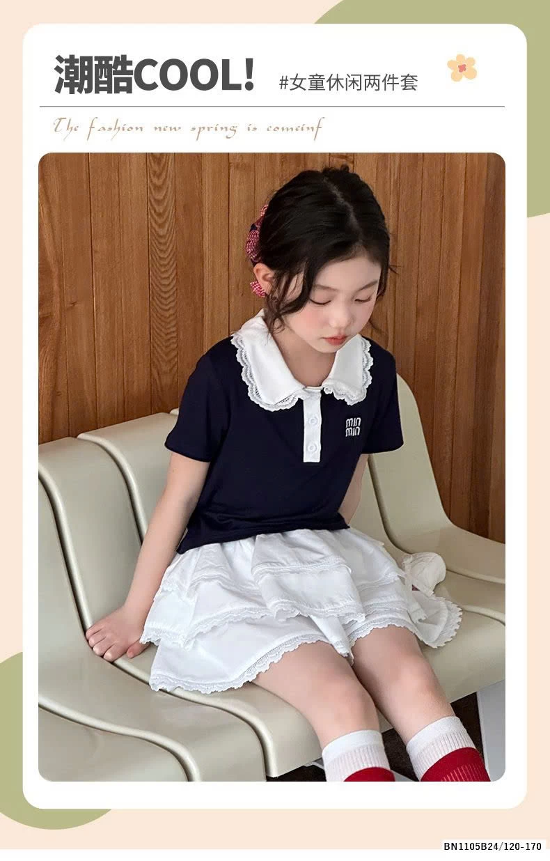 SÉT ÁO POLO XANH THAN MIX CV TẦNG