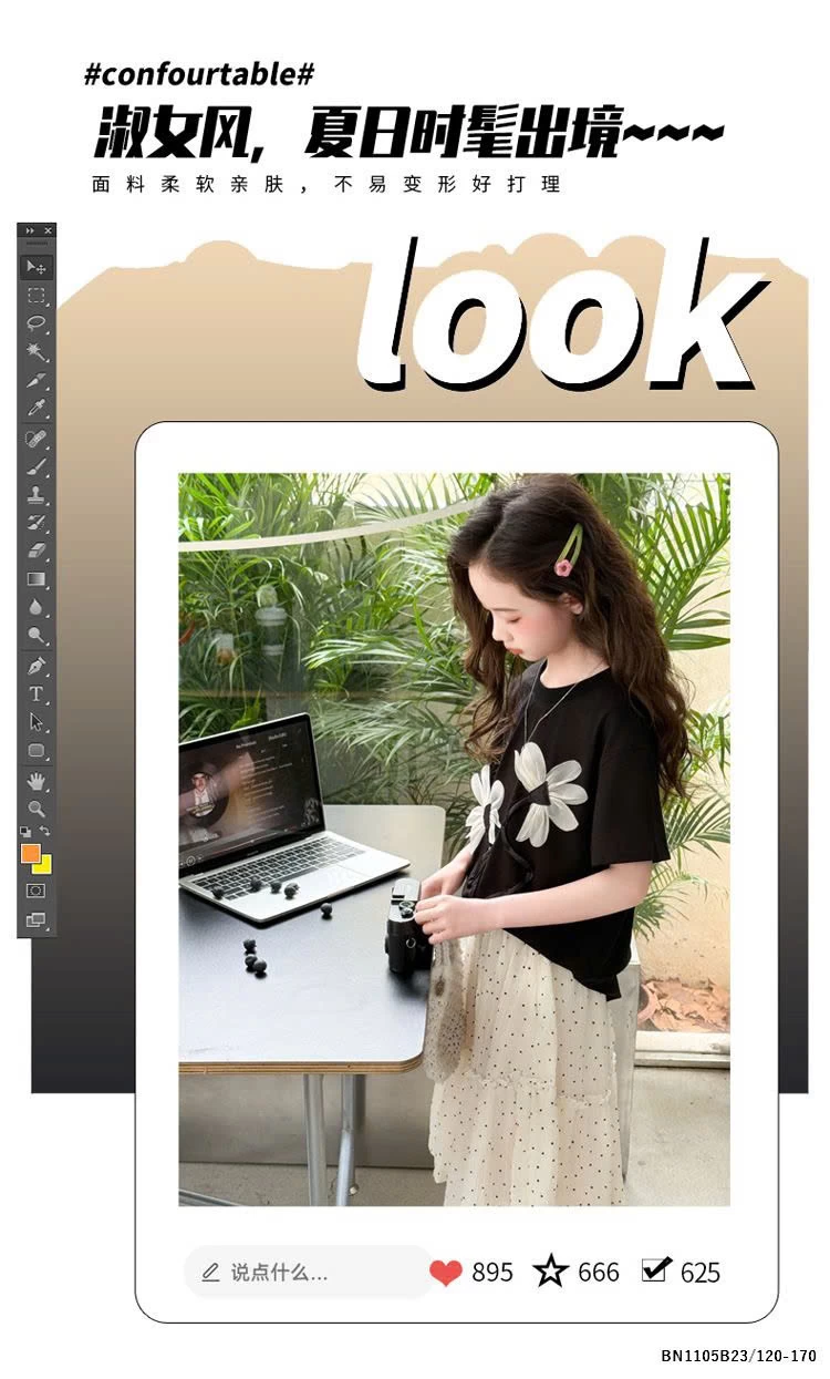 SÉT ÁO THUN HOA MIX CV CHẤM BI  SZ ĐẠI