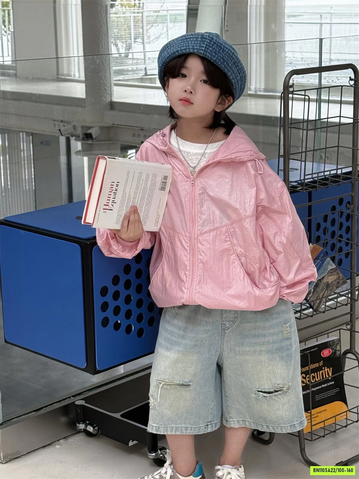 SHORT JEANS RÁCH GỐI CHEESE