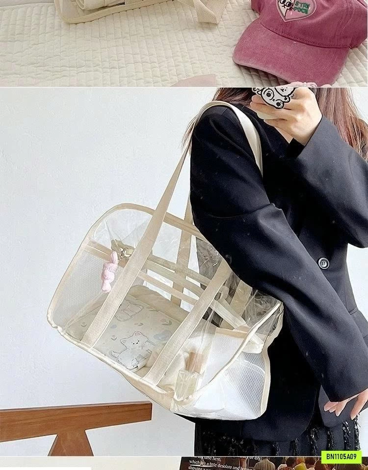 TÚI NHỰA TRONG ĐI BỈN XINH XỈU